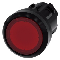 3SU10010AB200AA0 АКТУАТОР КНОПКИ С ВОЗМОЖНОСТЬЮ ПОДСВЕТКИ, 22MM, КРУГЛ., ПЛАСТИК, КНОПКА КРАСНАЯ ПЛОСКАЯ, БЕЗ ФИКСАЦИИ